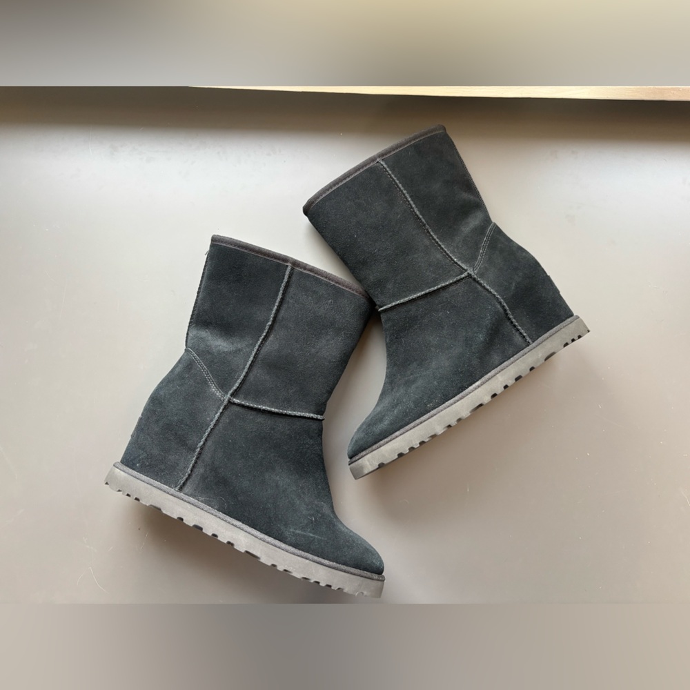 New UGG Femme Wedge Boot- 8 - Picture 2 of 7